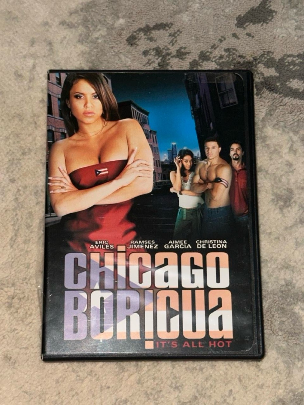 Chicago Boricua DVD - Black/Red Cover